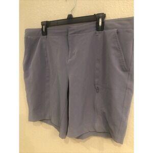 32 Degrees Shorts Womens XL Gray Utility Active Comfort  Outdoors Zip Pocket